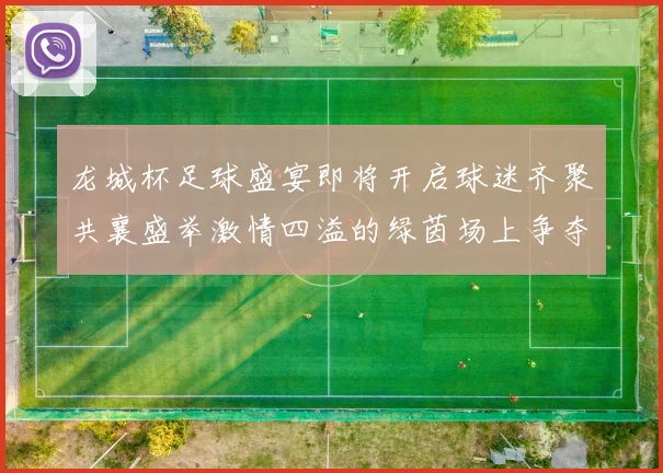 龙城杯足球盛宴即将开启球迷齐聚共襄盛举激情四溢的绿茵场上争夺荣耀